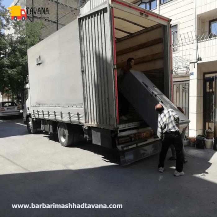حمل بار و اثاثیه در بلوار کلاهدوز مشهد