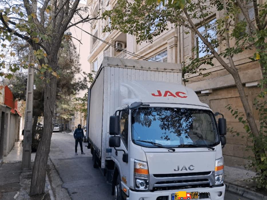 خدمات باربری مشهد توانا در خیابان صیاد شیرازی