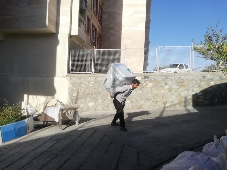 خدمات حمل بار و جابه جایی از خیابان دروی مشهد