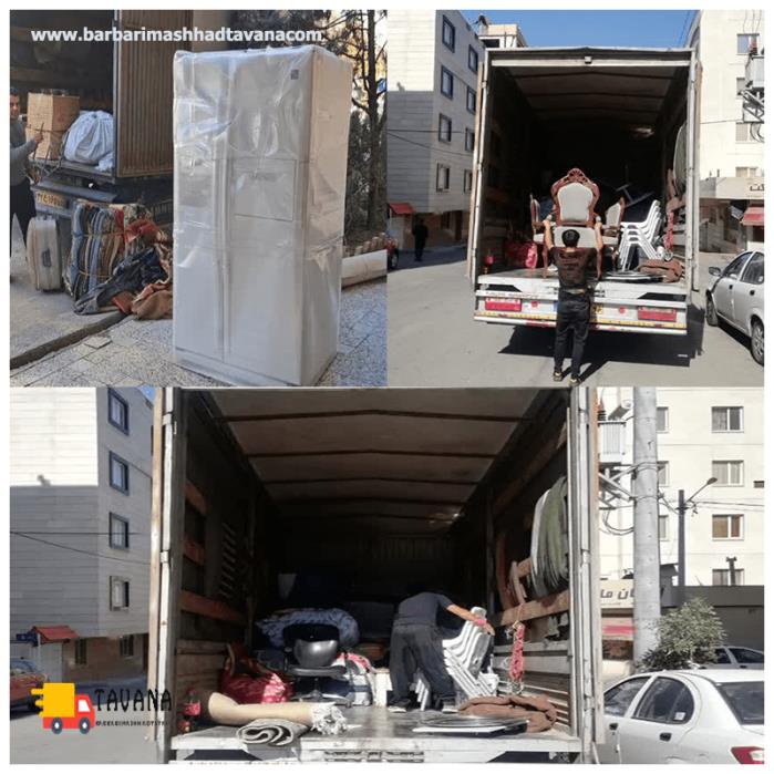 جابجایی اثاثیه منزل در محدوده سپاد مشهد