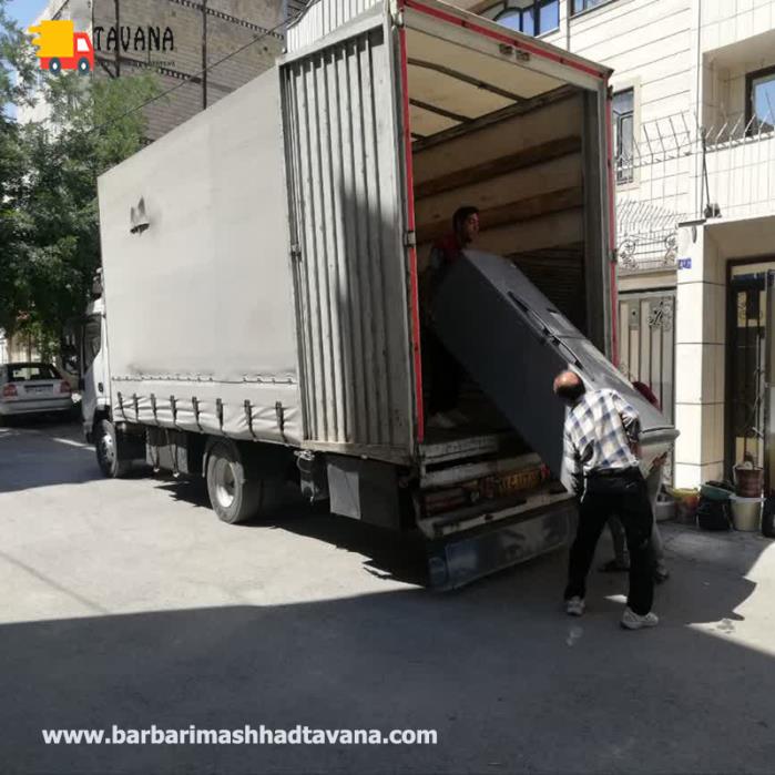 حمل بار و جابجایی اثاثیه منزل و اداری در بلوار لادن و محله های اطراف با باربری مشهد توانا